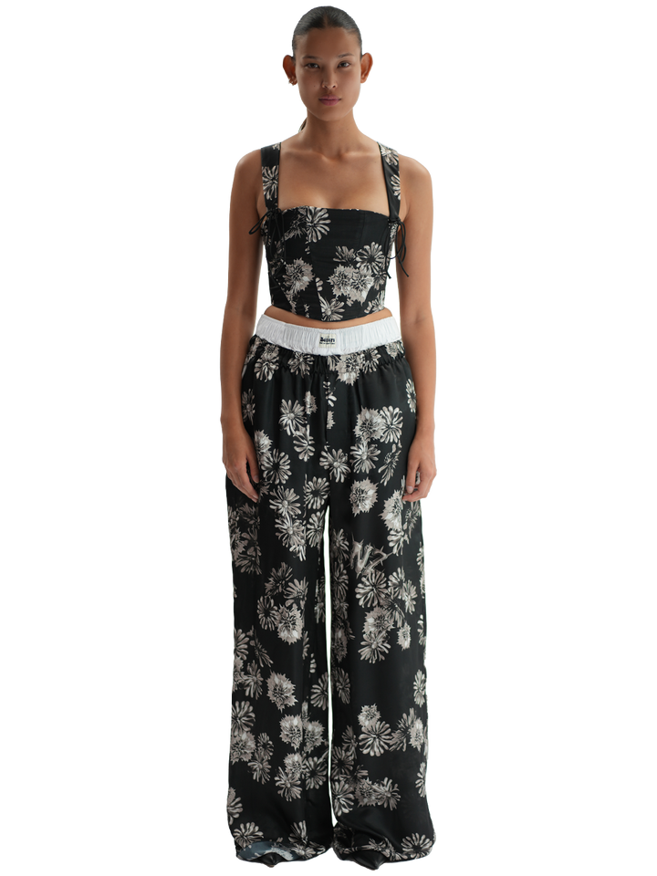 Natasha Zinko Floral Print Corset