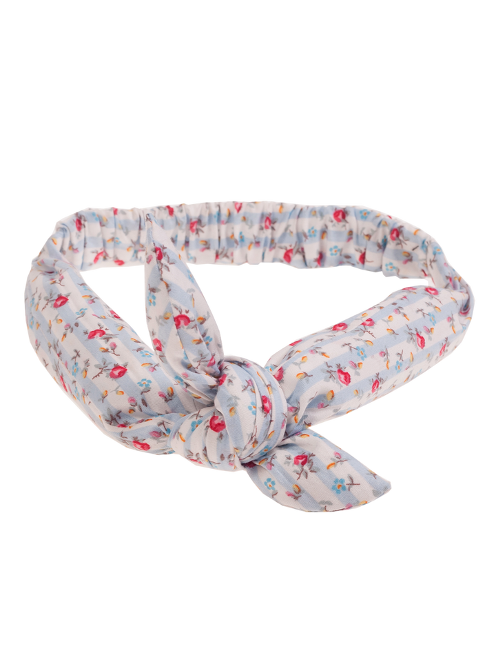 Natasha Zinko Floral-print Twist Headband