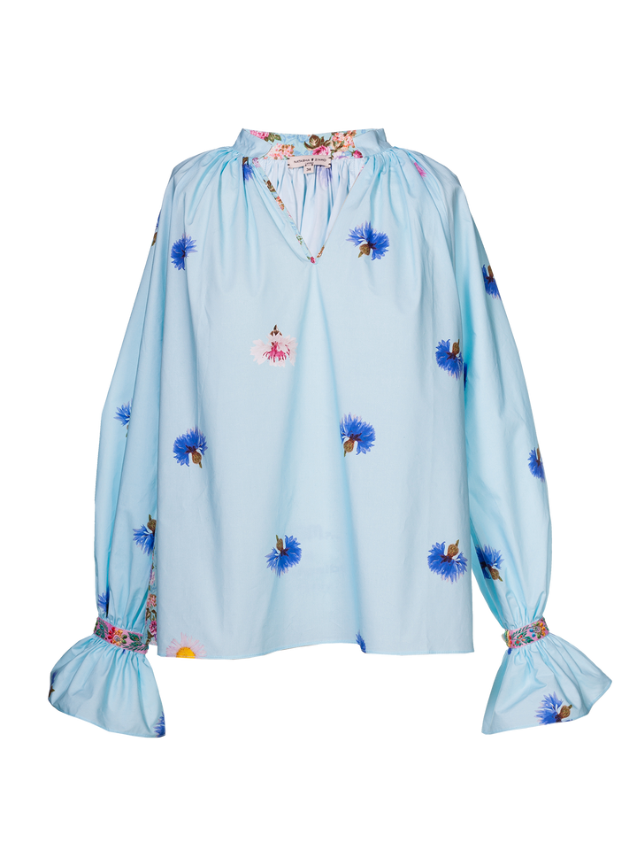 Natasha Zinko Floral Printed Blouse Top