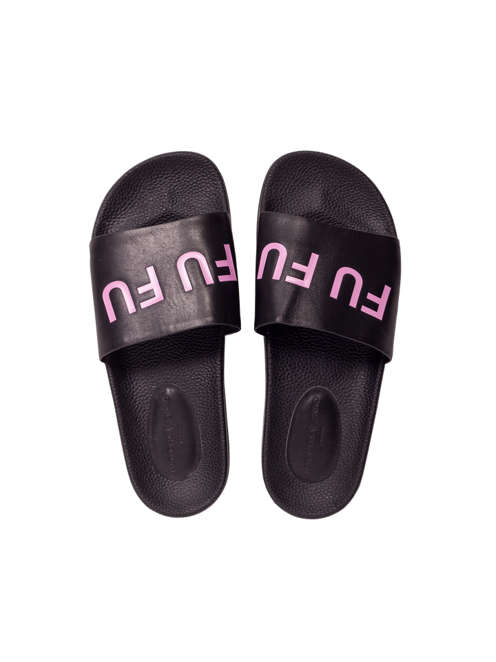 natasha zinko FU FU SLIPPERS