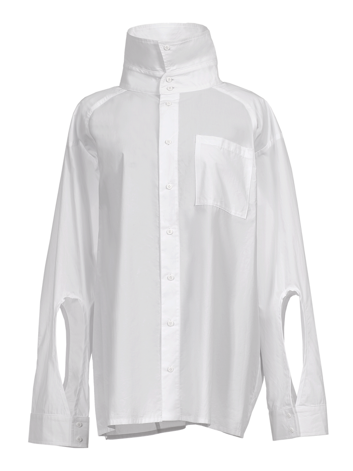 Natasha Zinko FUNNEL NECK SHIRT