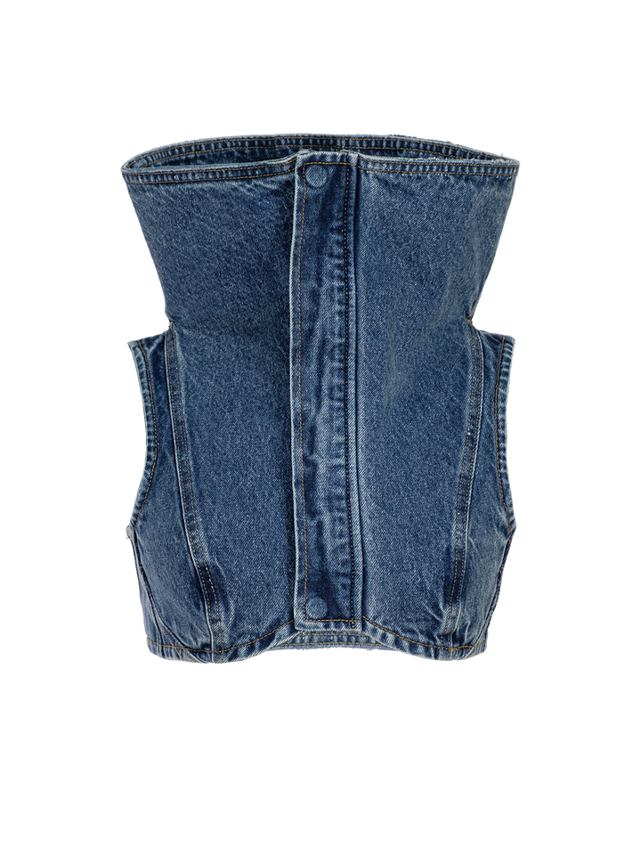 Natasha Zinko FUNNEL NECK TOP