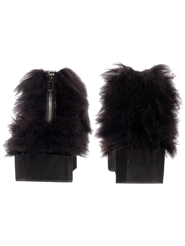 Natasha Zinko Furry Box Boots