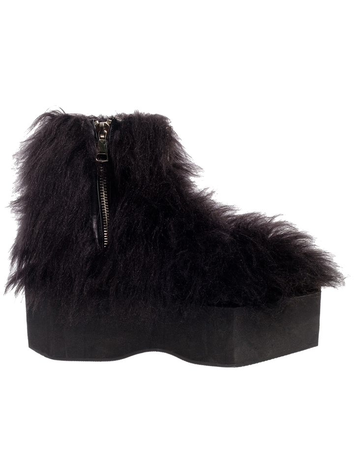 Natasha Zinko Furry Box Boots