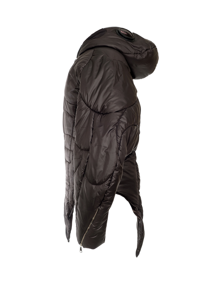 Natasha Zinko Google Hood Puffer Romper