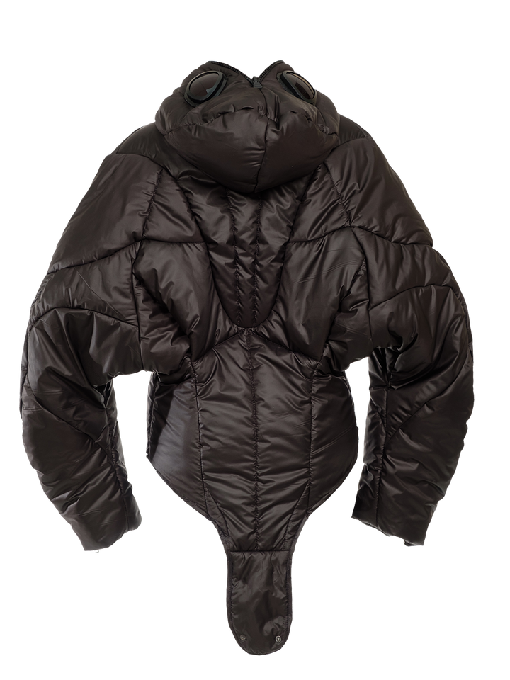 Natasha Zinko Google Hood Puffer Romper