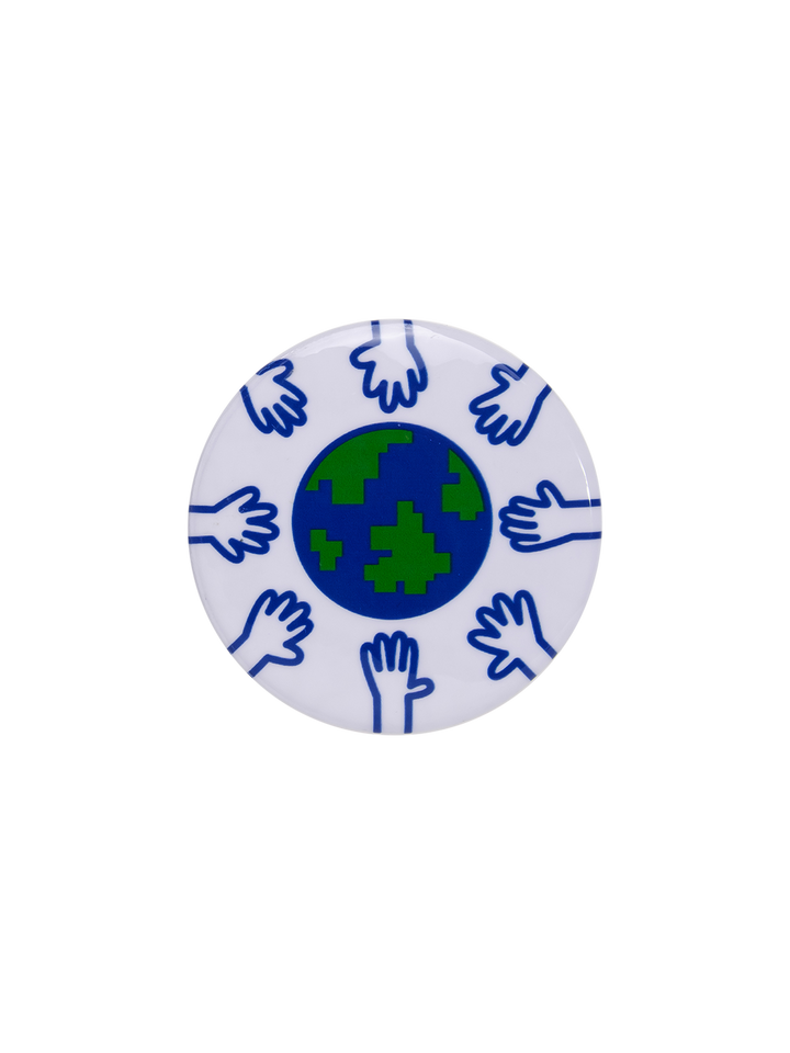 natasha zinko Hands Metal Pin