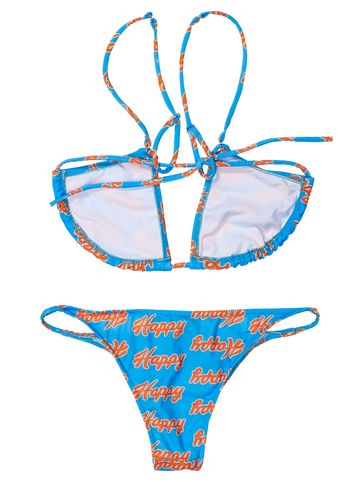 Natasha Zinko Happy Print Bikini