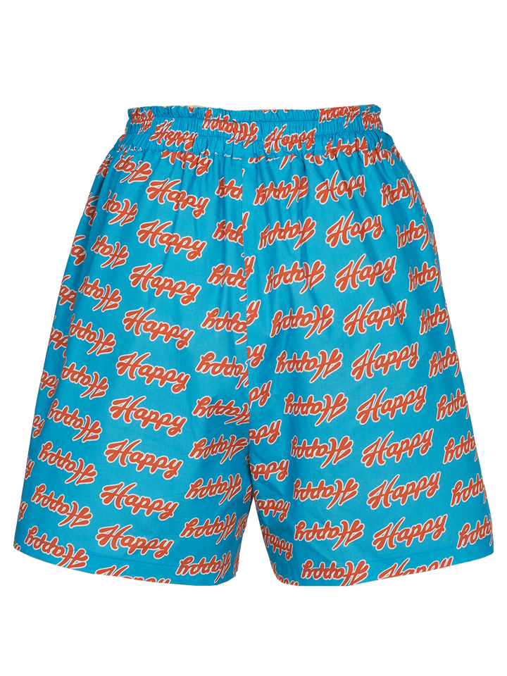 Natasha Zinko Happy-print Boxer Shorts