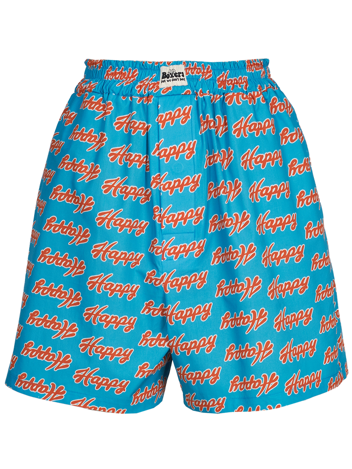 Natasha Zinko Happy-print Boxer Shorts