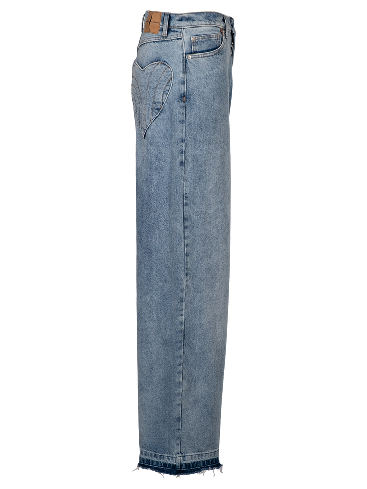 Natasha Zinko Heart Pocket Jeans