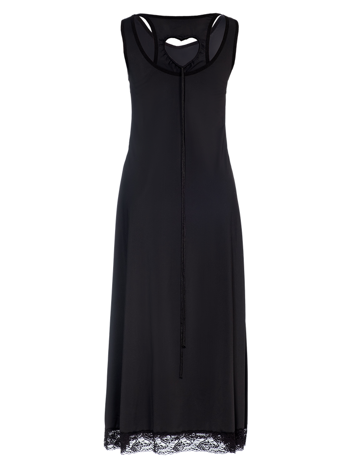 Natasha Zinko Heart Tank Top Dress