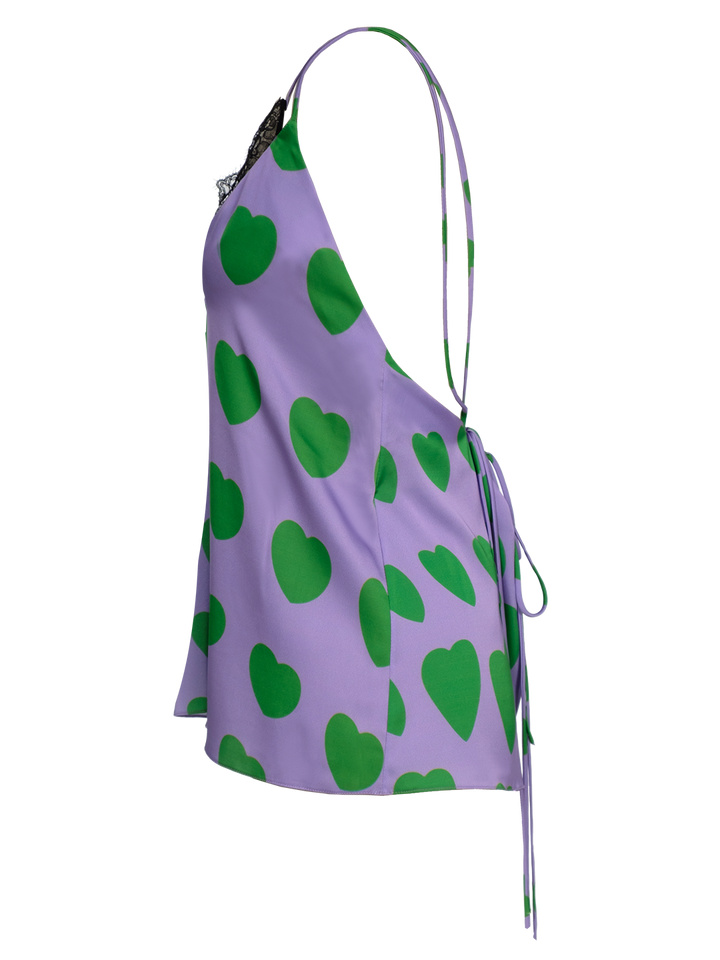 Natasha Zinko Hearts Camisole Top