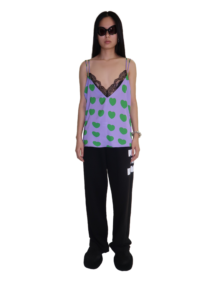 Natasha Zinko Hearts Camisole Top