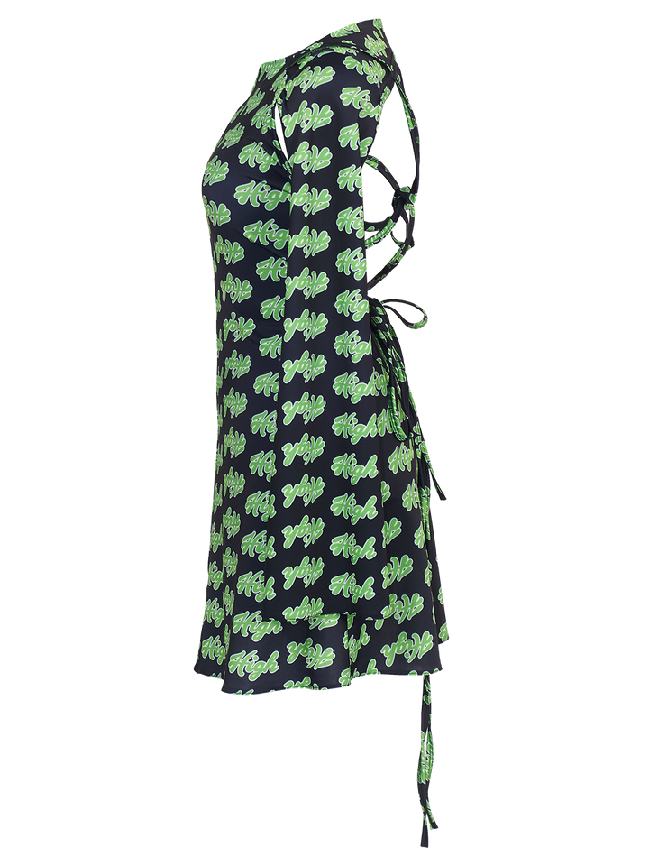 Natasha Zinko High Open Back Dress