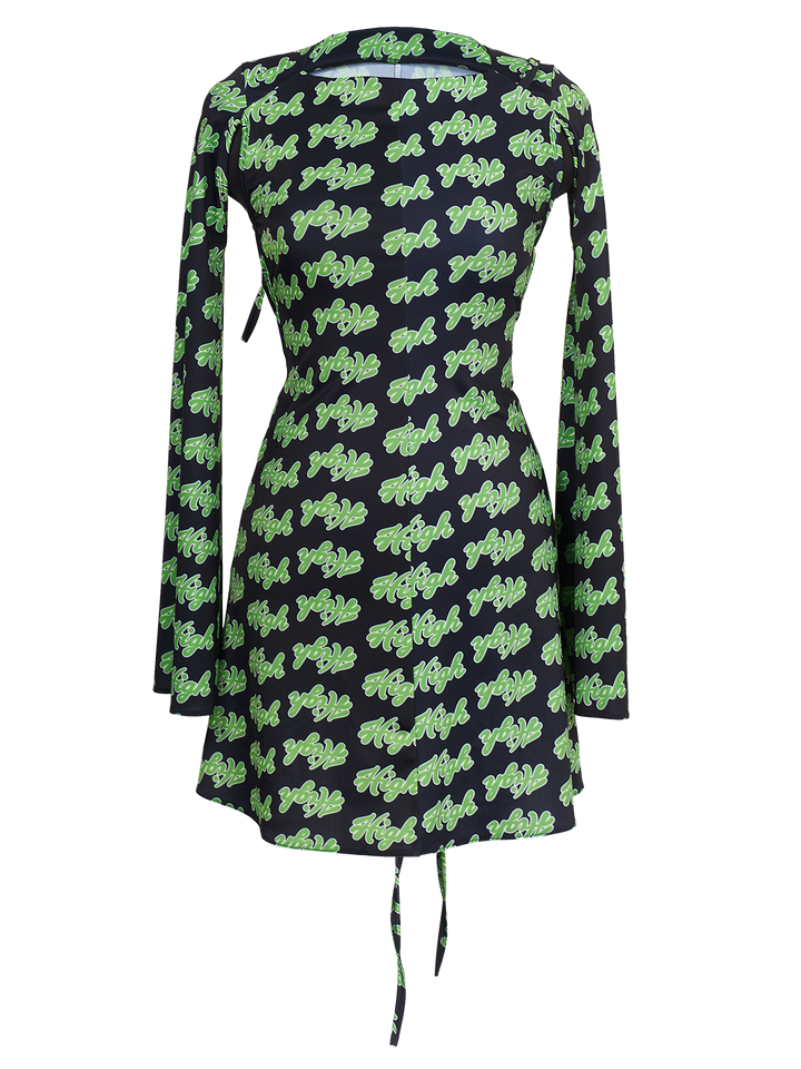 natasha zinko High Open Back Dress