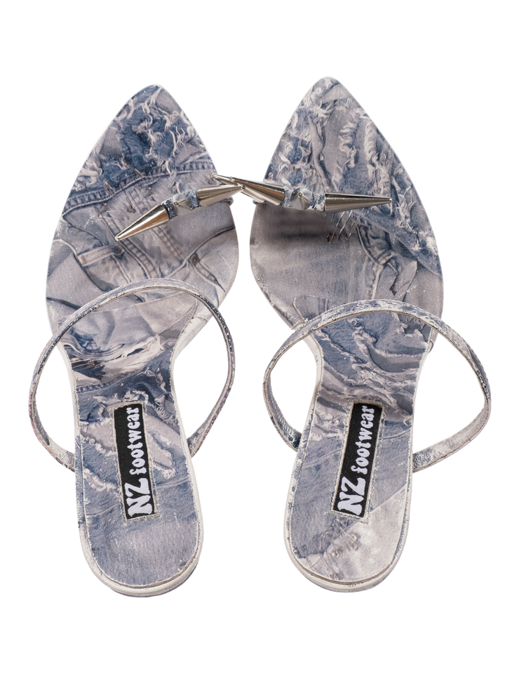 Natasha Zinko Jeans Spike Heels