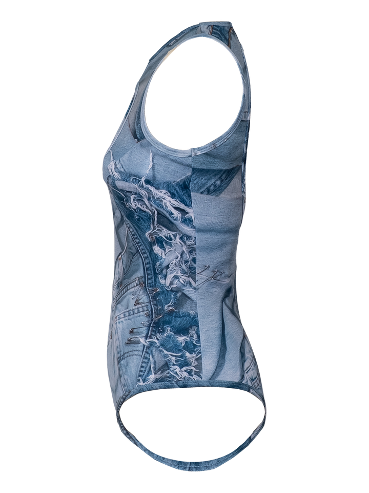 Natasha Zinko Jeans Swimsuit