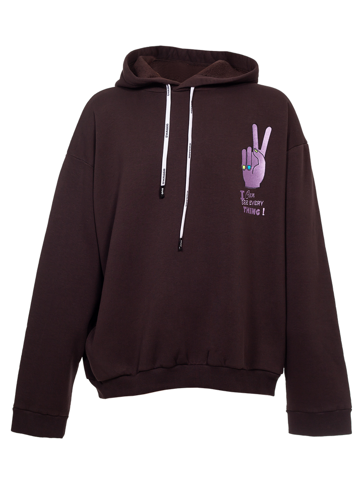Natasha Zinko Jersey Hoodie