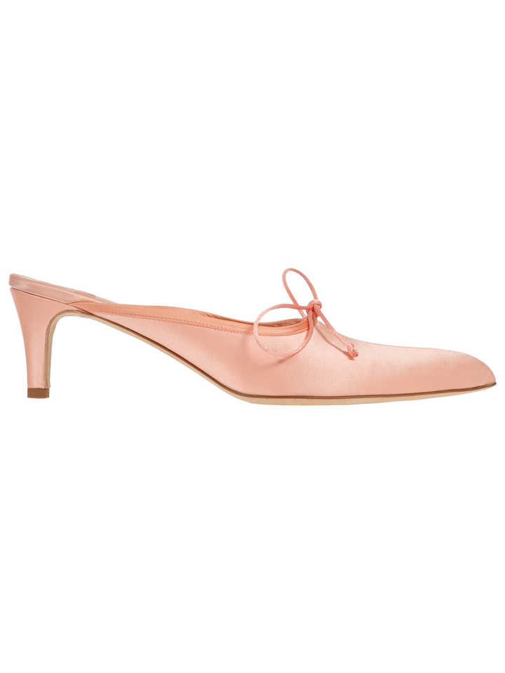 Natasha Zinko KITTEN HEEL MULE WITH BOW
