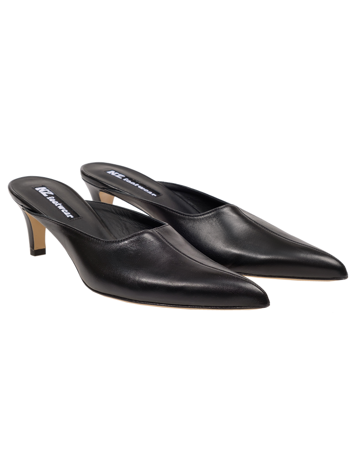 Natasha Zinko Kitten Heel Mules