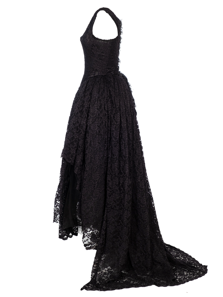 Natasha Zinko Lace Puff Maxi Dress