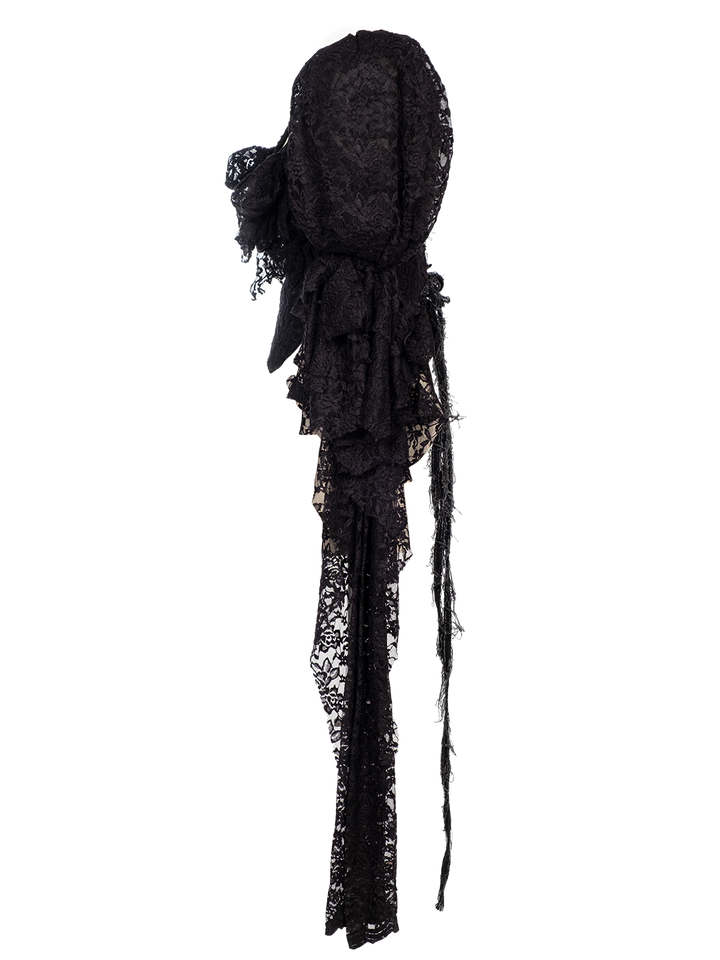 Natasha Zinko Lace Puff-sleeve Corset