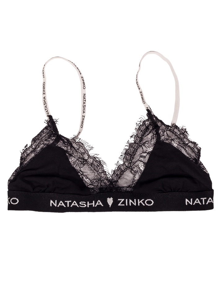 Natasha Zinko Lace Triangle Bra