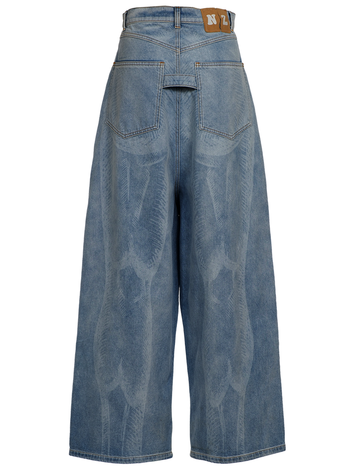 Natasha Zinko Laser Etched Jeans