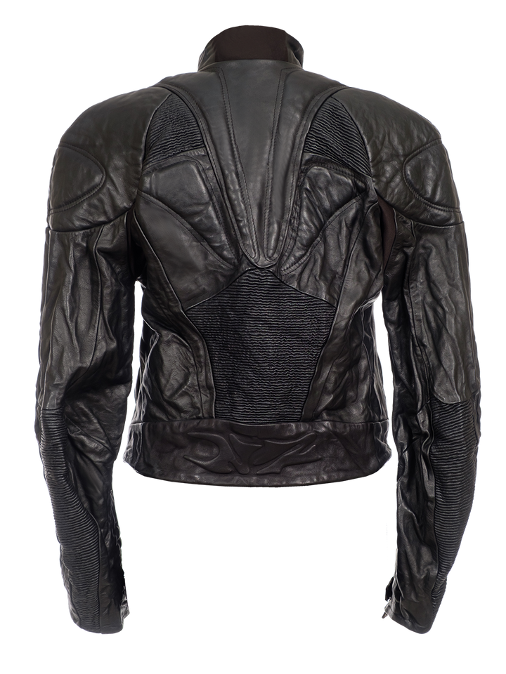 Natasha Zinko Leather Camping Muscle Jacket