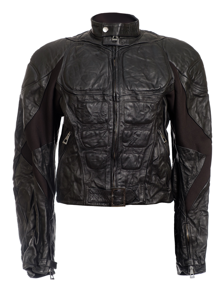 natasha zinko Leather Camping Muscle Jacket