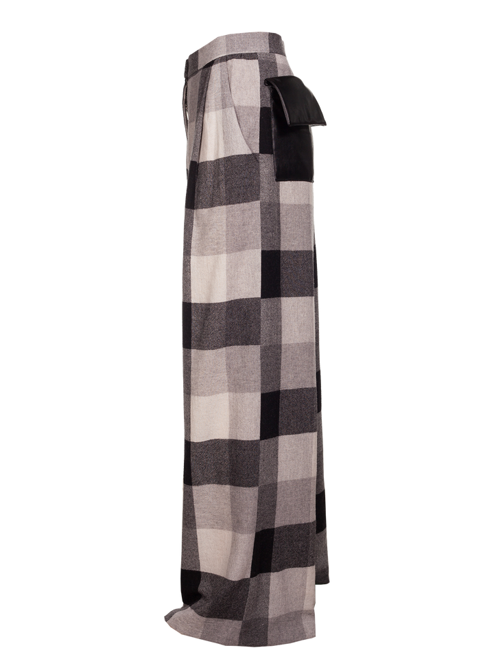 Natasha Zinko Leather Pockets Trousers