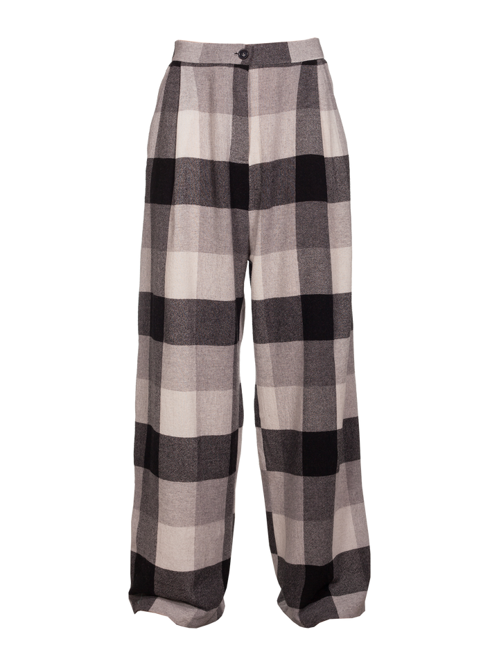 natasha zinko Leather Pockets Trousers