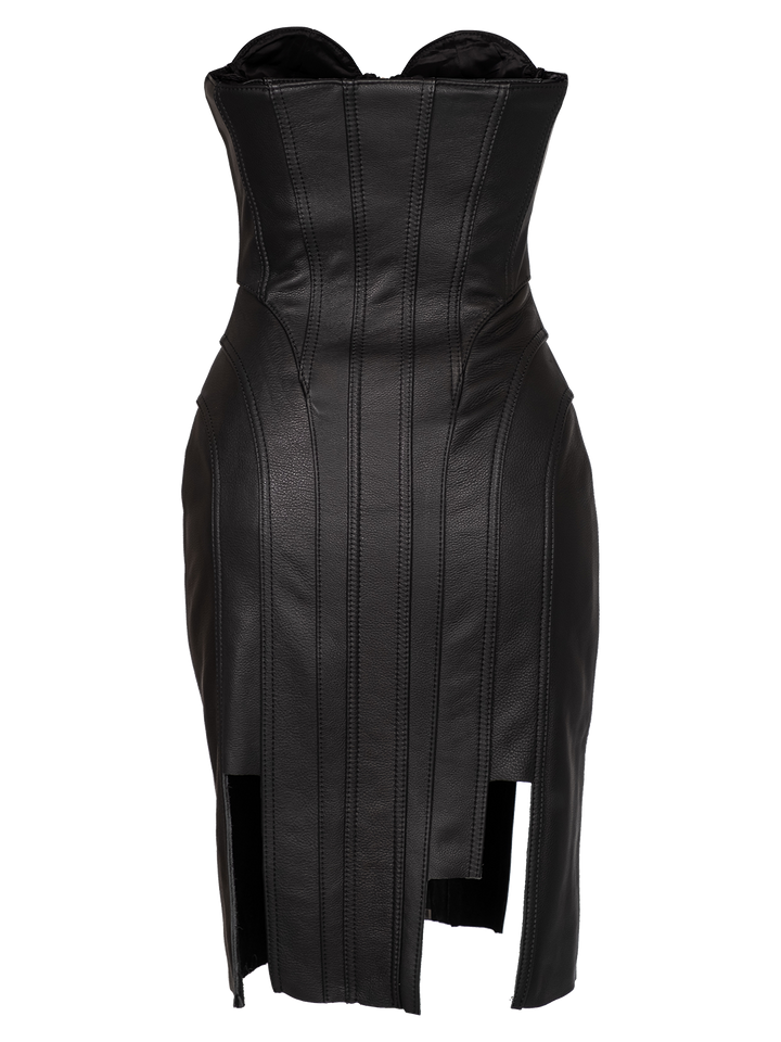 Natasha Zinko Little Leather Dress