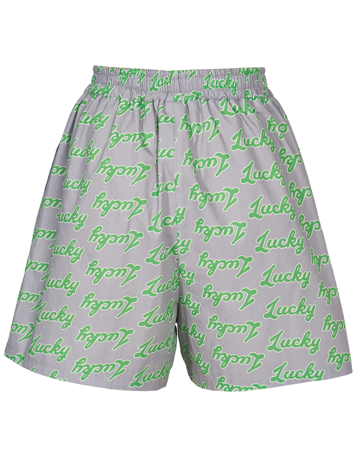 Natasha Zinko Lucky-print Boxer Shorts
