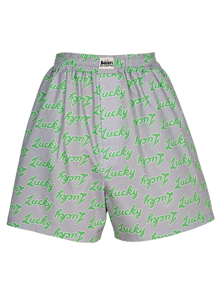 Natasha Zinko Lucky-print Boxer Shorts