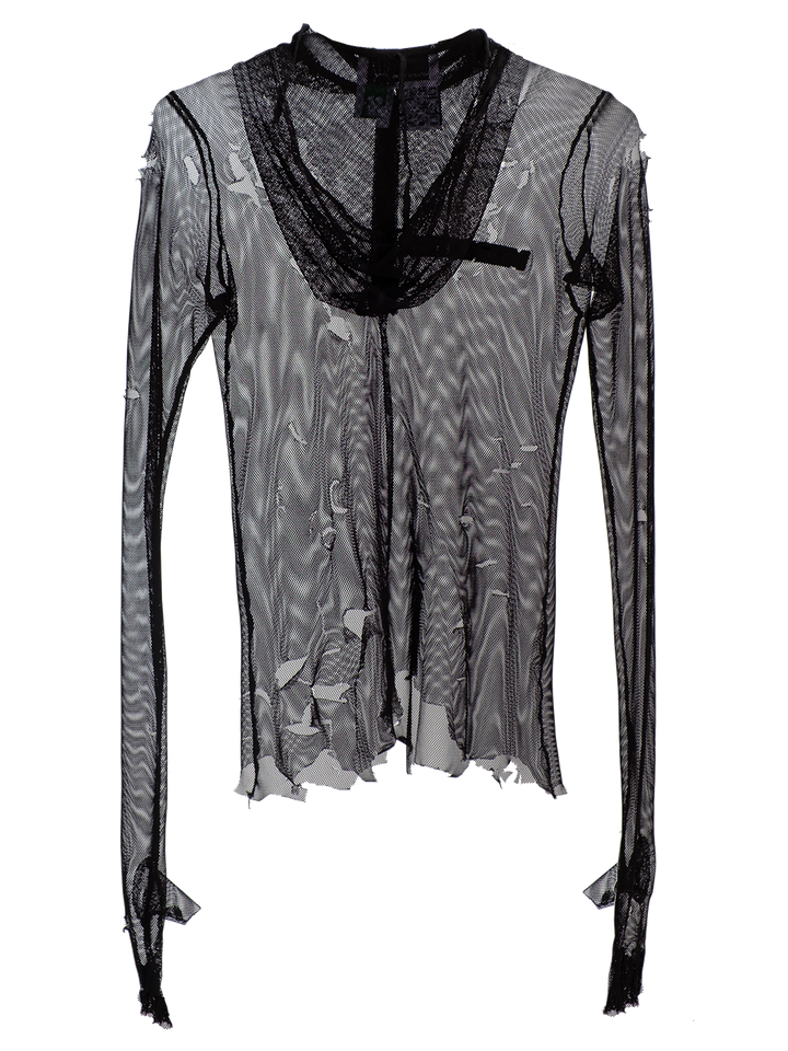 Natasha Zinko Mesh Hoodie