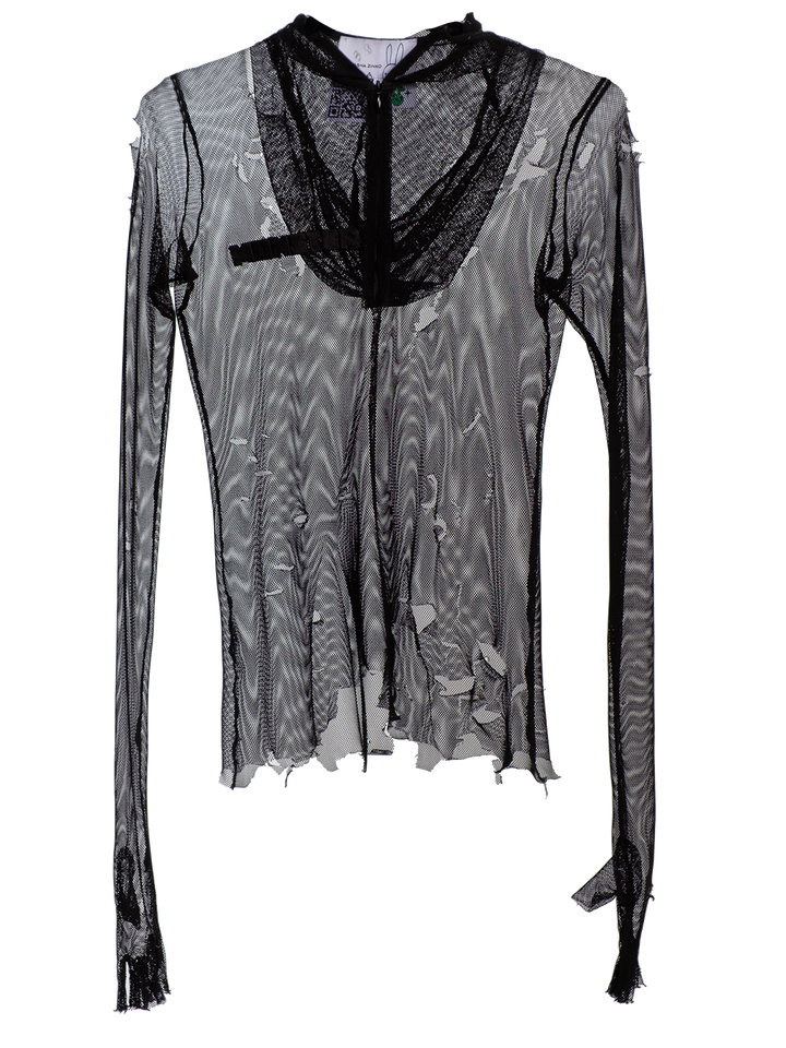 Natasha Zinko Mesh Hoodie