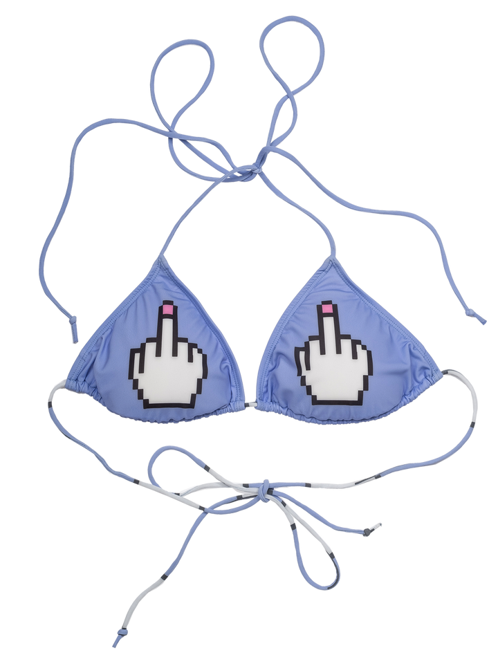 Natasha Zinko Middle Finger Bikini