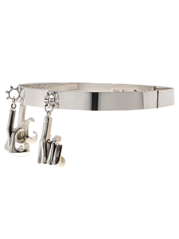 Natasha Zinko Middle Finger Chocker