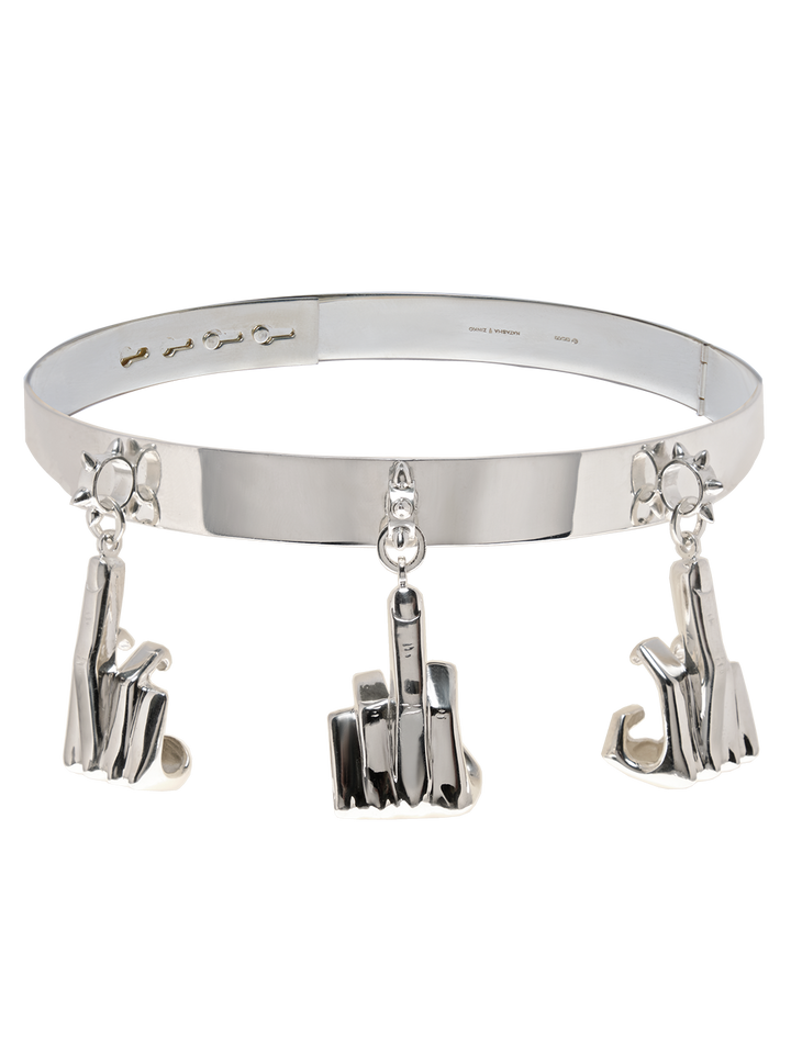 natasha zinko Middle Finger Chocker
