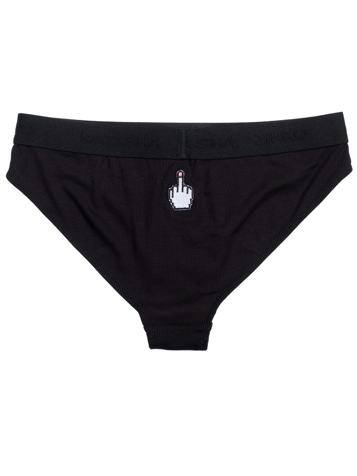 Natasha Zinko Middle Finger Panties