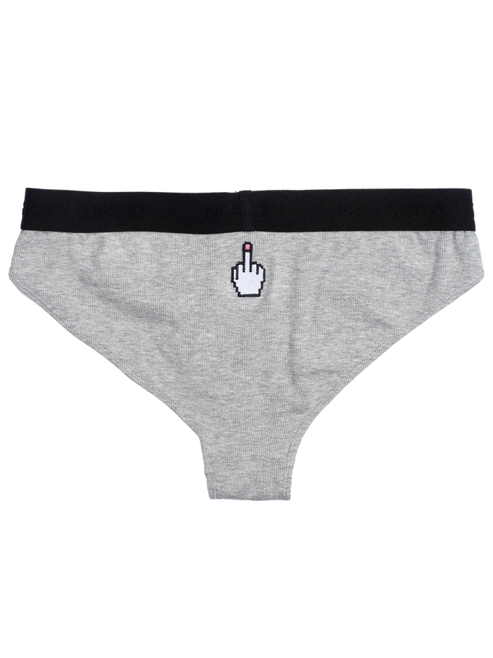 Natasha Zinko Middle Finger Panties