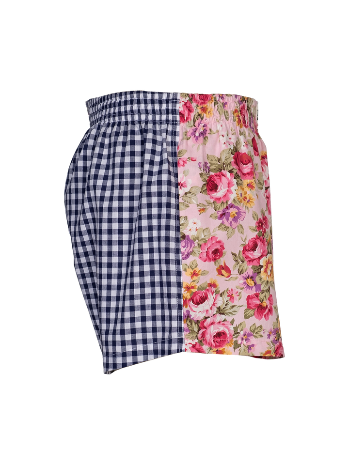 Natasha Zinko Mixed-print Boxer Shorts