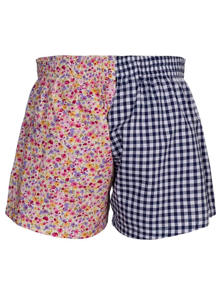 Natasha Zinko Mixed-print Boxer Shorts