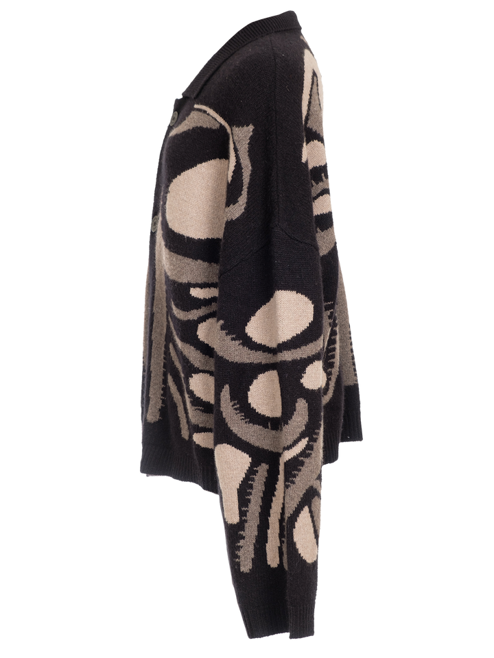 Natasha Zinko Muscle Knitted Cardigan