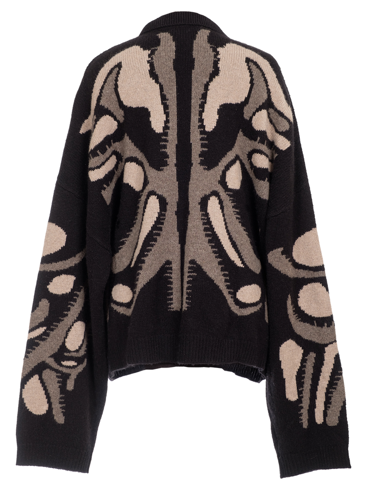 Natasha Zinko Muscle Knitted Cardigan