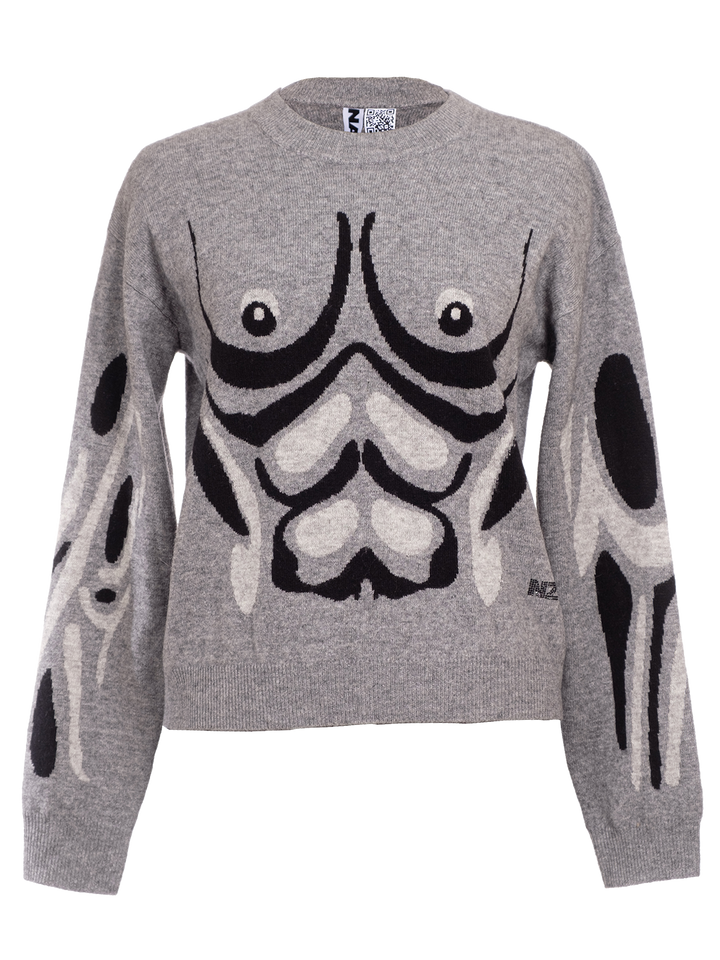 natasha zinko Muscle Knitted Sweater