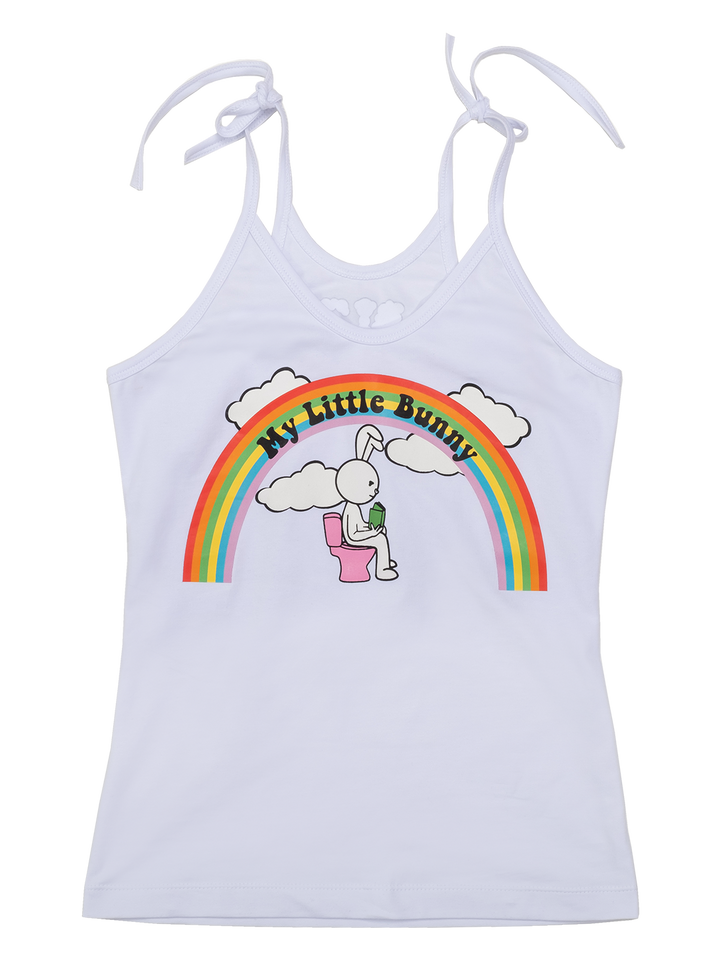 natasha zinko My Little Bunny Tank Top