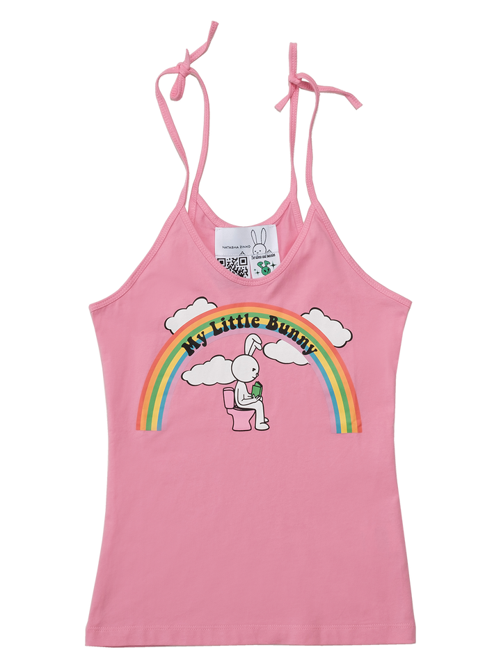 natasha zinko My Little Bunny Tank Top